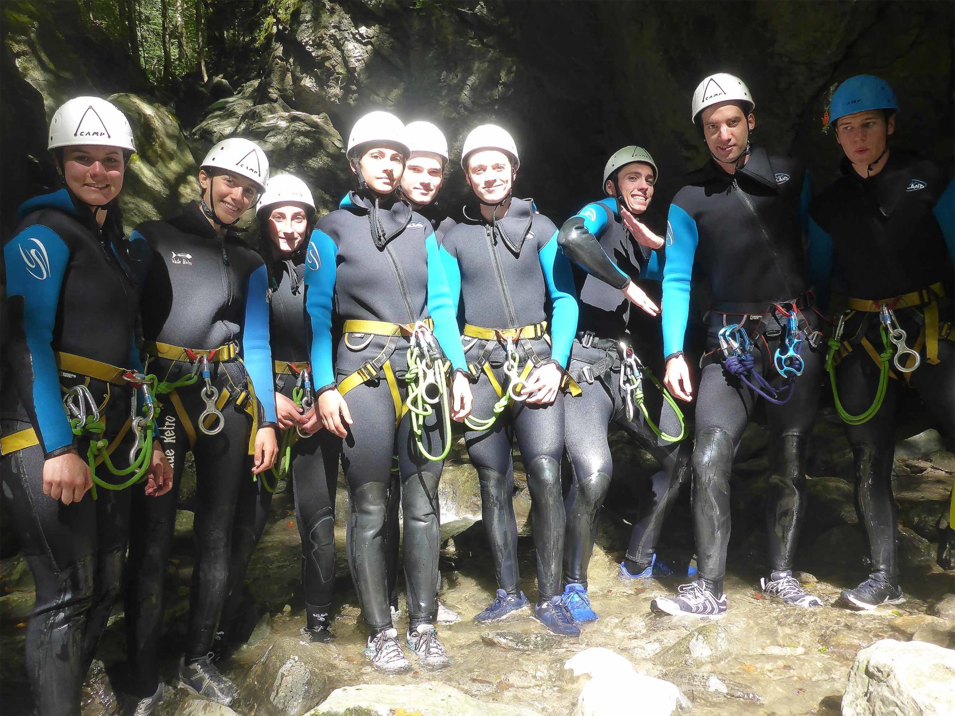 Canyoning entre jeunes