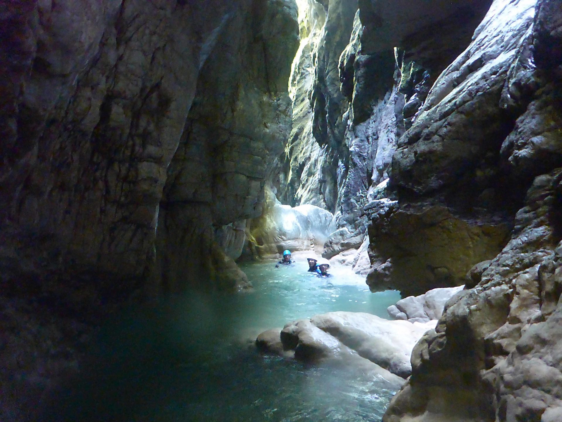 canyoning geopark des bauges