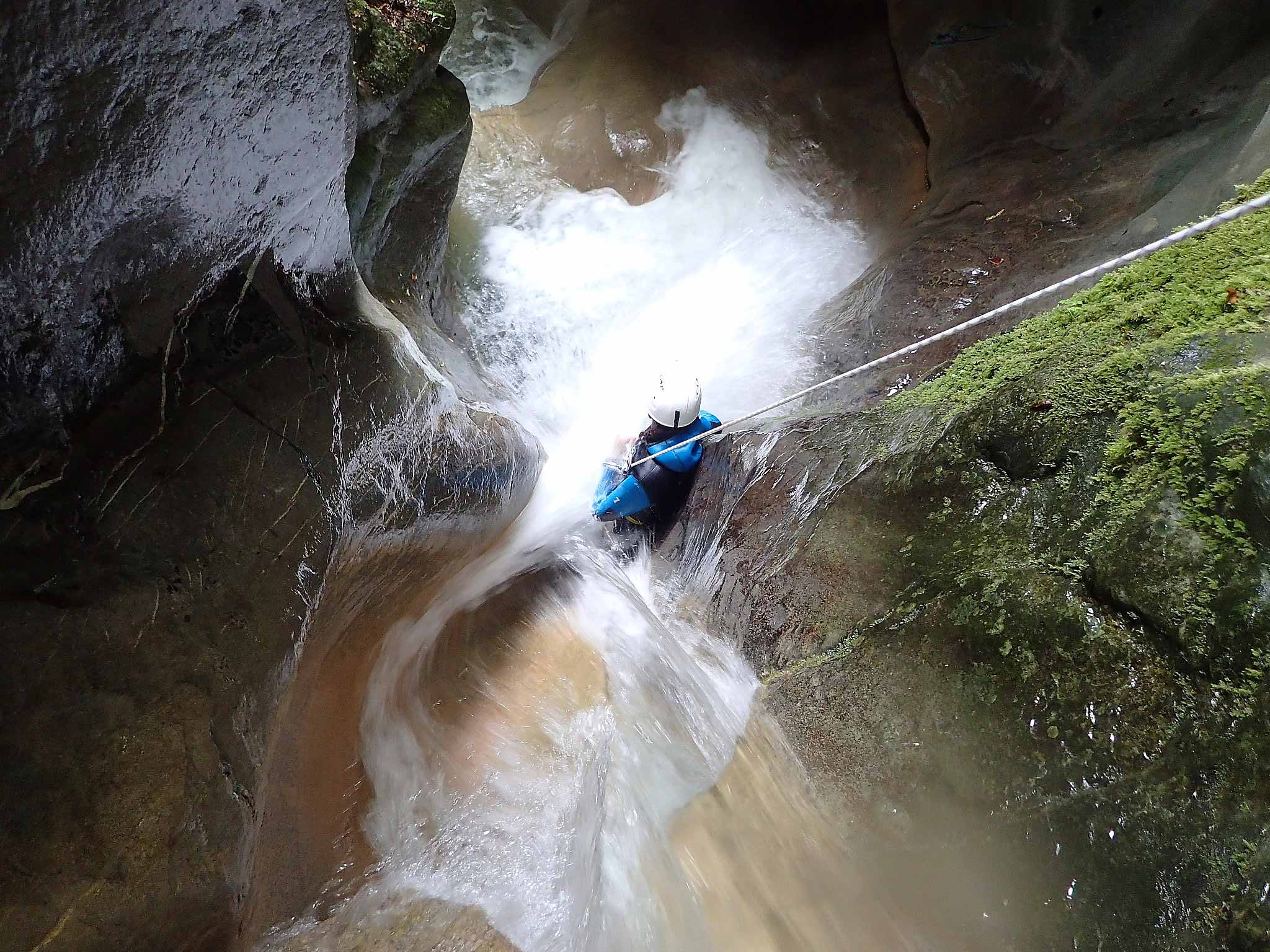 canyoning famille 