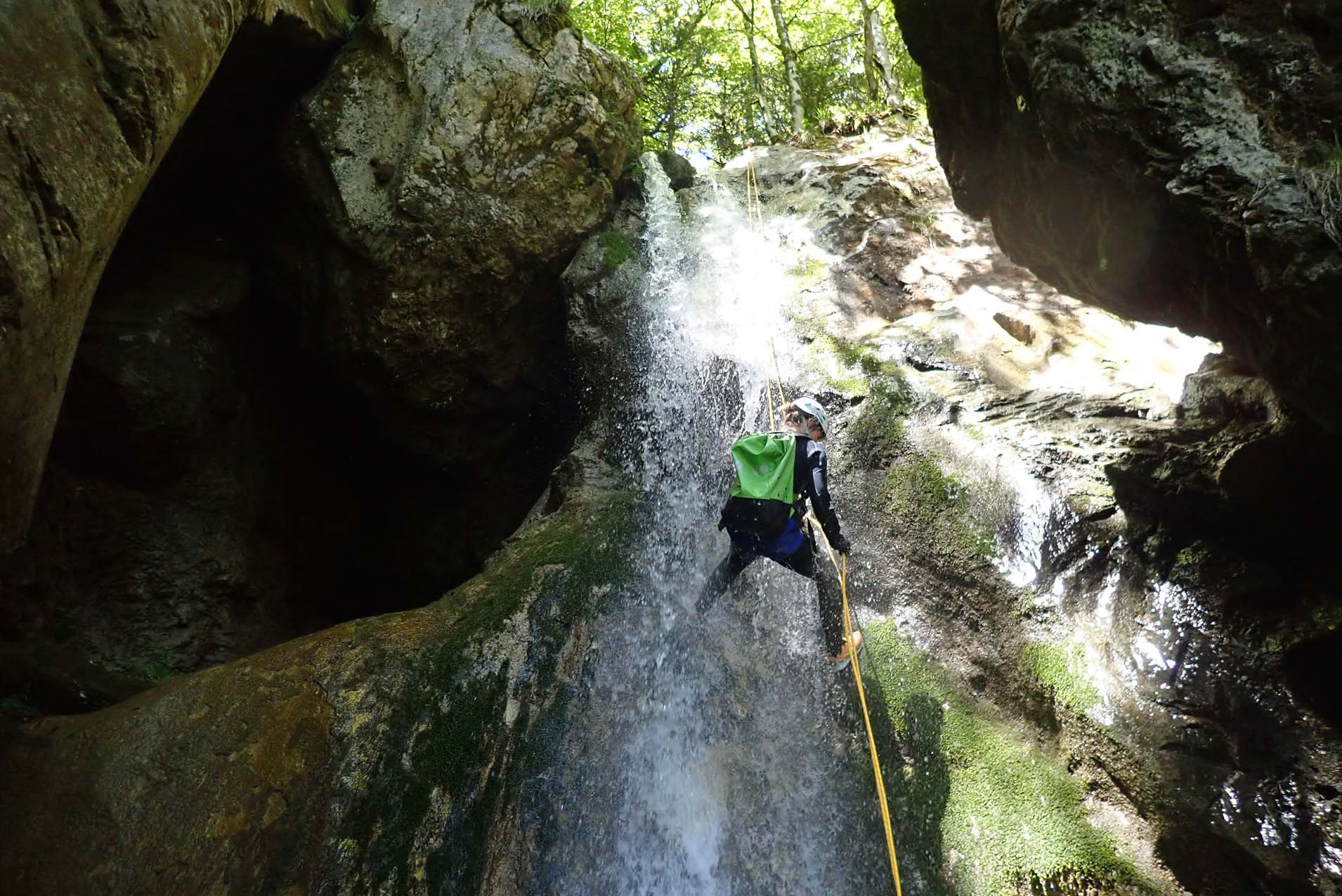 Canyoning Doussard activité