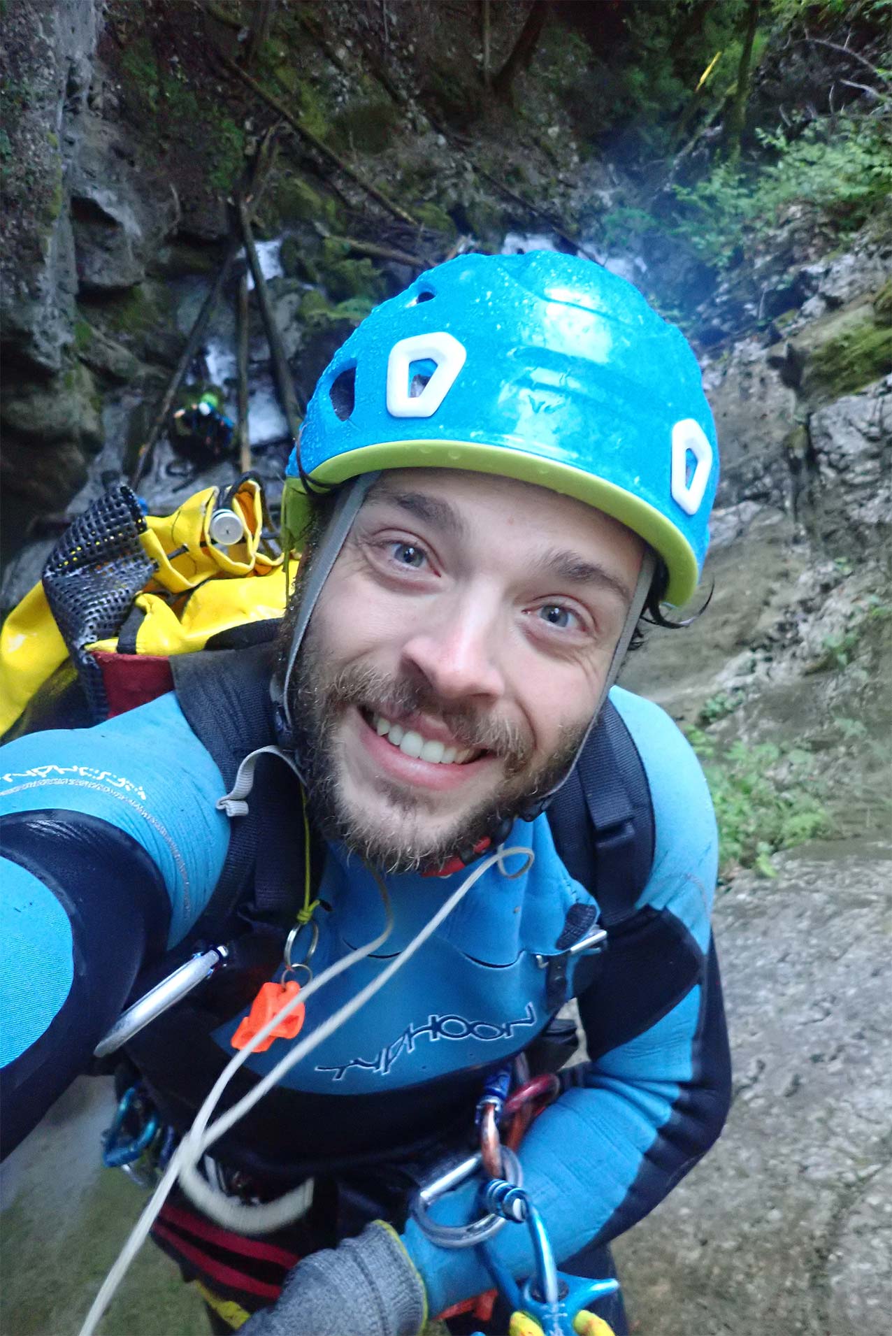 guide canyoning au lac d'annecy