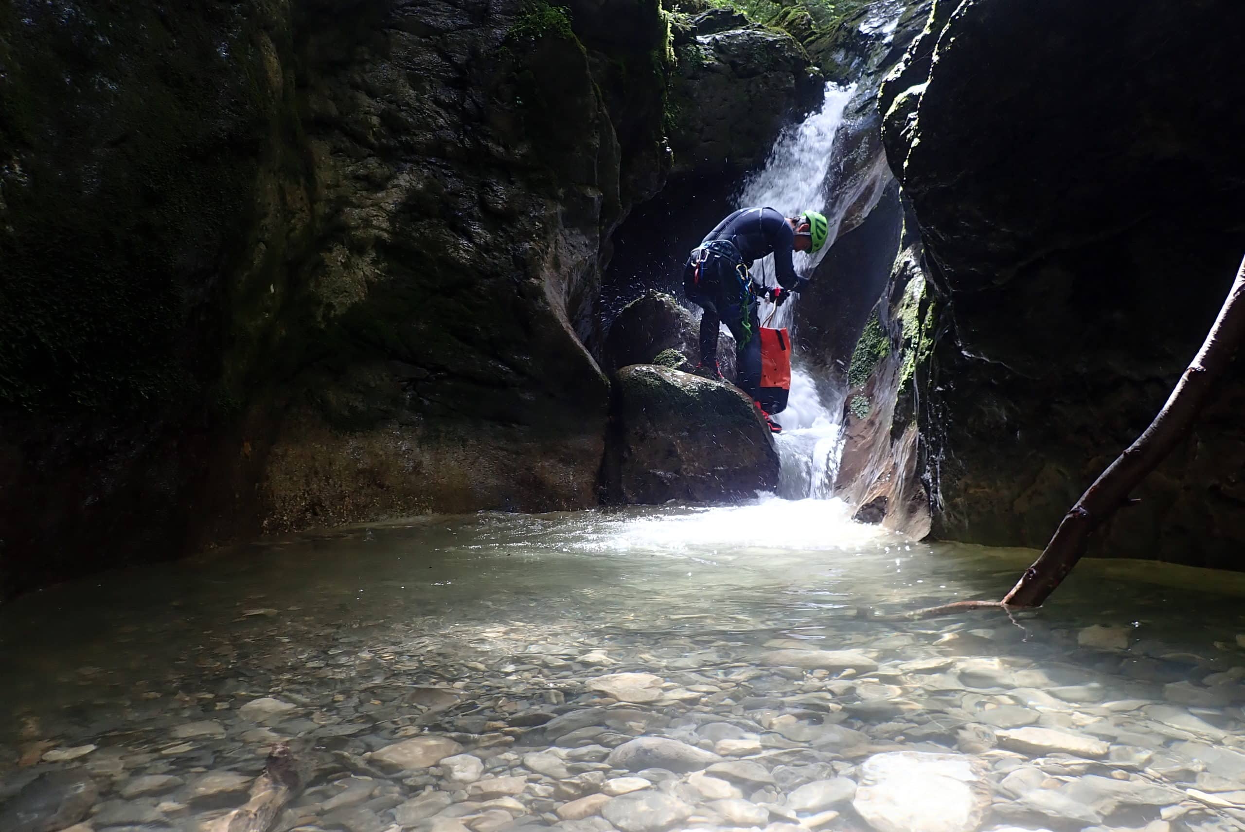 Canyoning dans le massif des bauges