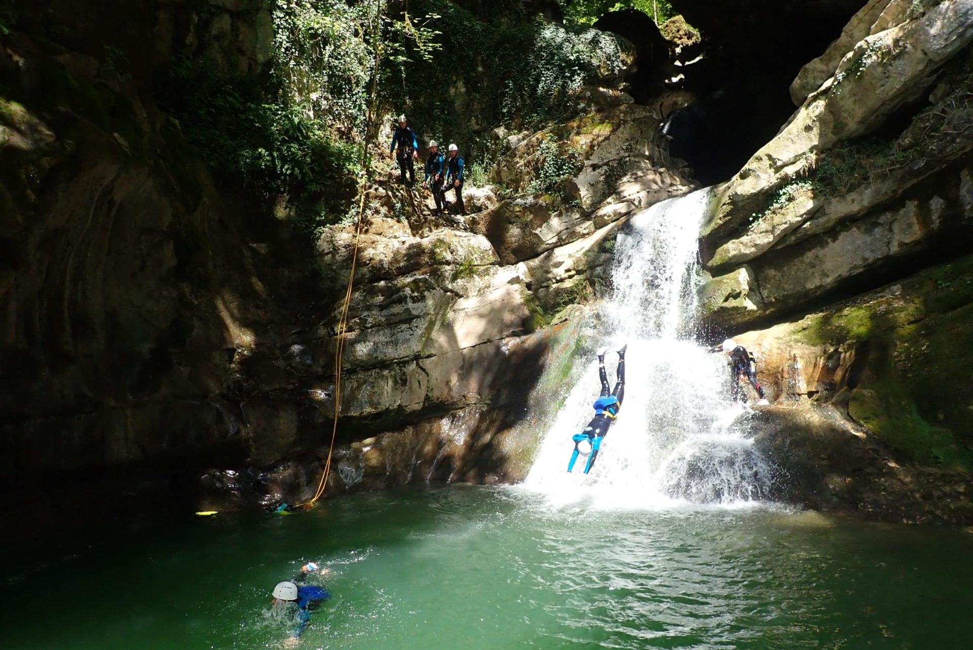 Canyoning dans l'Ain