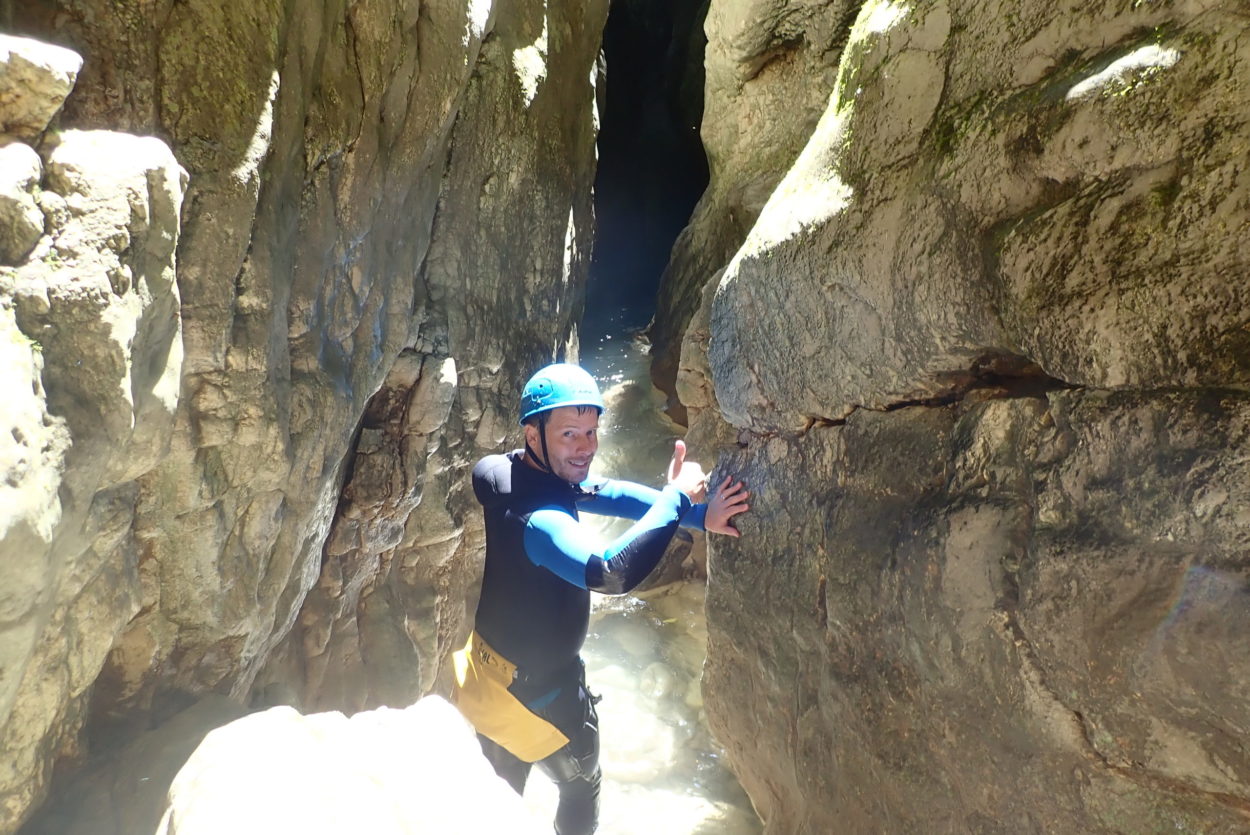 canyoning au lac d'annecy