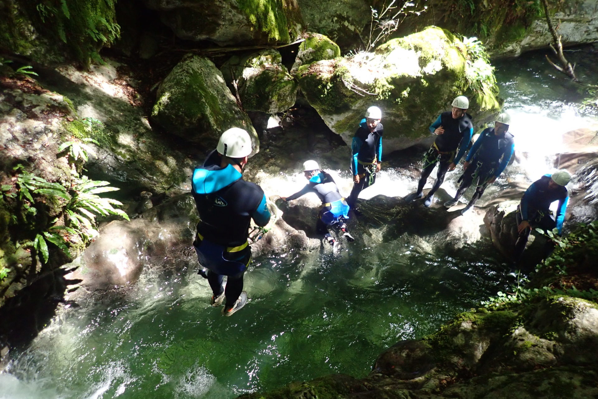 Canyoning lac Annecy