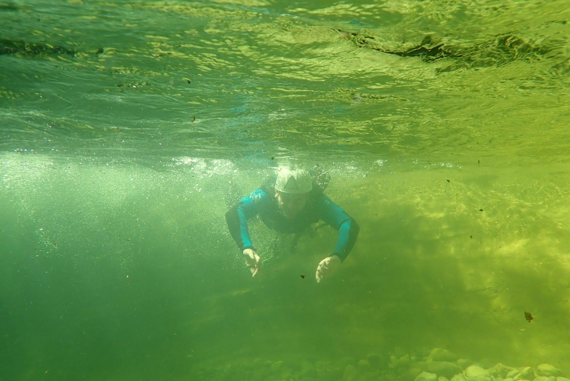 canyoning famille 