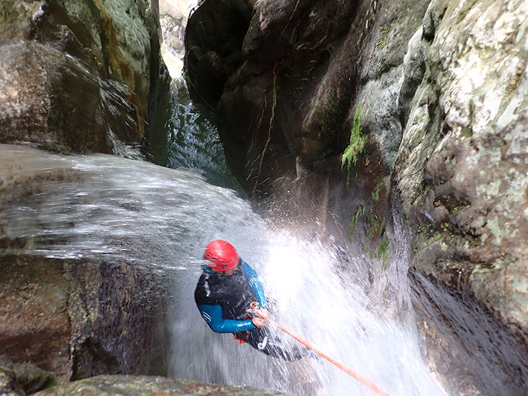 canyoning d'angon intégrale